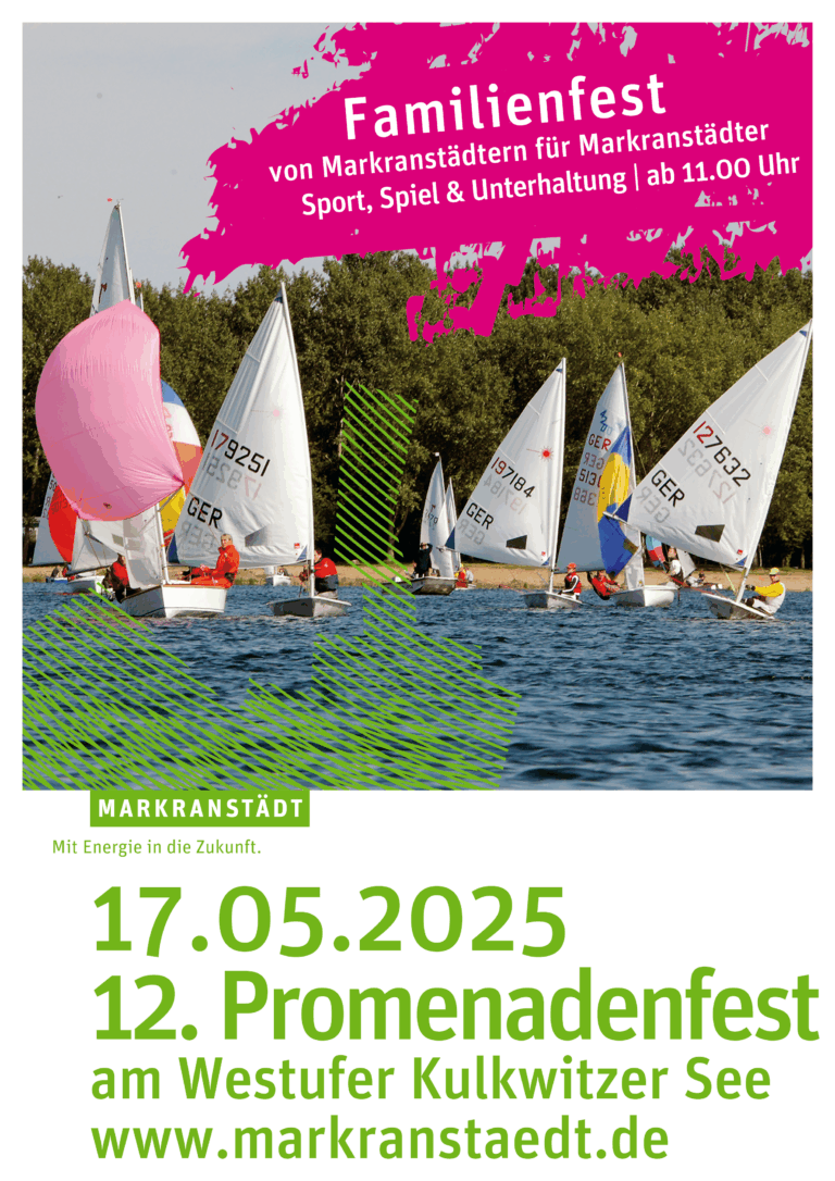 Plakat Markranstädter Promenadenfest 2025